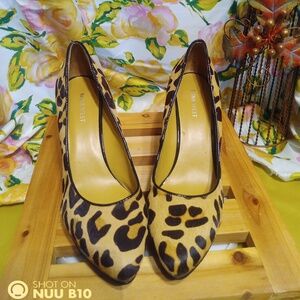 Leopard  Platform Heel / NEW